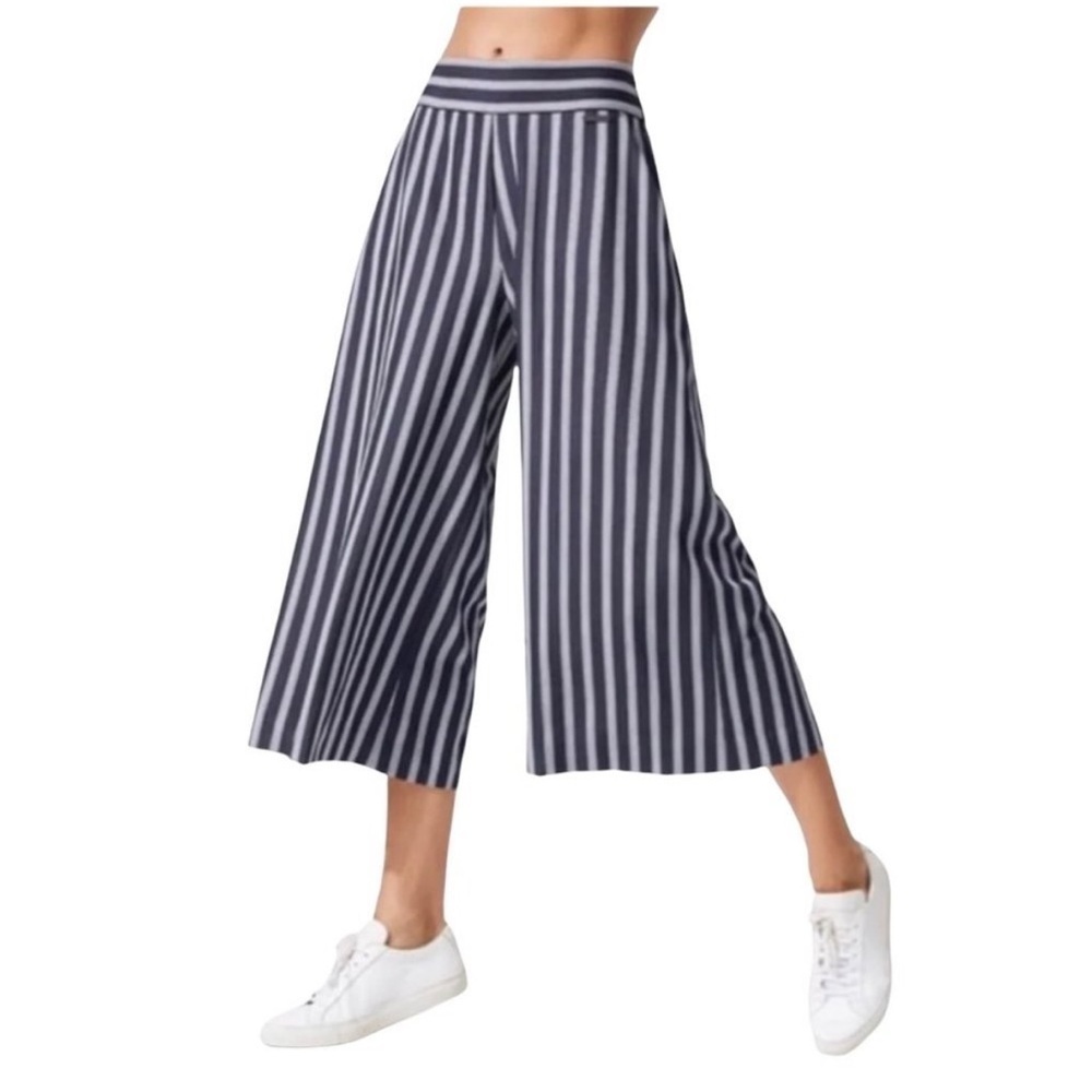 Sweaty Betty Stripe Enso Culottes Pants Wide Leg Pants - Picture 6 of 6